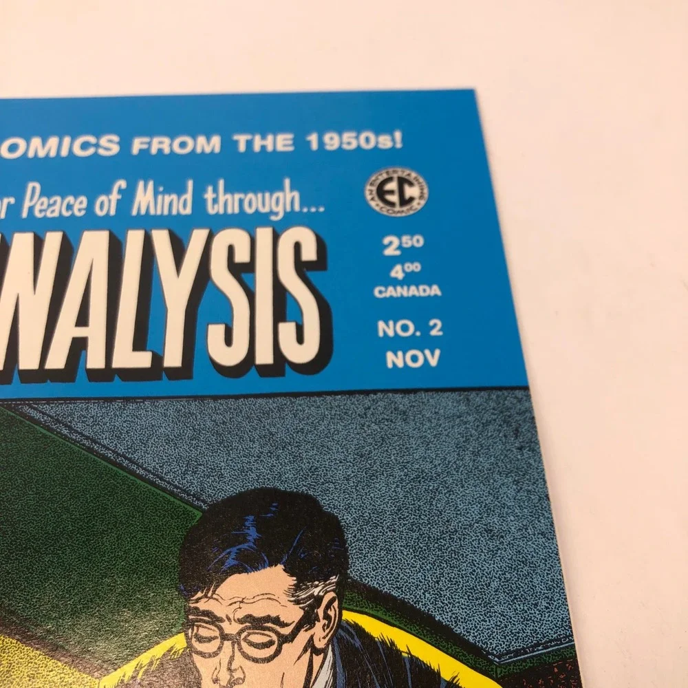 Psychoanalysis No 2‎ EC Comics People Searching for Peace of Mind Reprint 1999